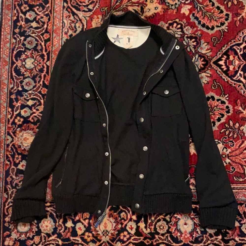 John Varvatos Converse light wool jacket